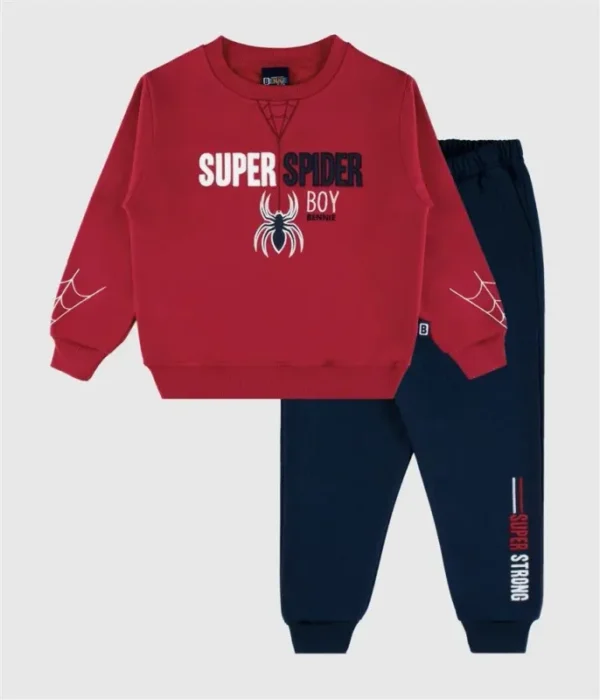 Bennie – Conjunto Super Spider para Menino | Sweatshirt e Calça | Outono/Inverno featured image Bennie – Conjunto Super Spider para Menino | Sweatshirt e Calça | Outono/Inverno