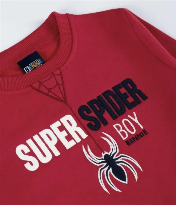 Bennie – Conjunto Super Spider para Menino | Sweatshirt e Calça | Outono/Inverno gallery image Bennie – Conjunto Super Spider para Menino | Sweatshirt e Calça | Outono/Inverno