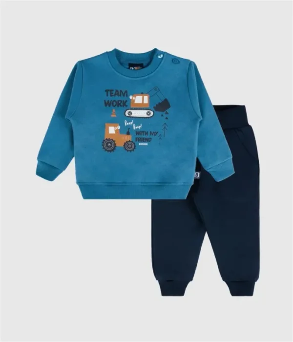 Bennie – Conjunto Team Work para Menino | Sweatshirt e Calça | Outono/Inverno gallery image Bennie – Conjunto Team Work para Menino | Sweatshirt e Calça | Outono/Inverno