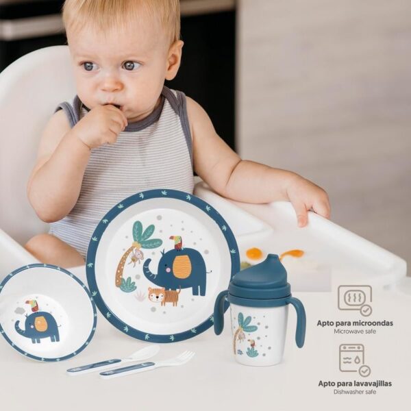 Conjunto de louça infantil 5 peças
