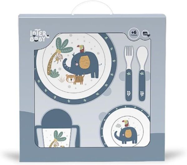 Conjunto de louça infantil 5 peças