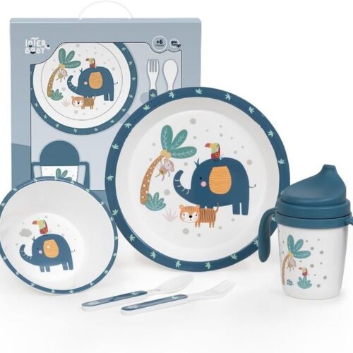 Conjunto de louça infantil 5 peças