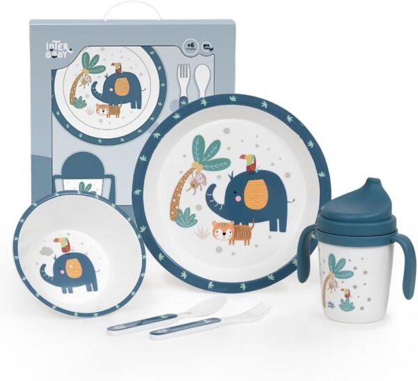 Conjunto de louça infantil 5 peças