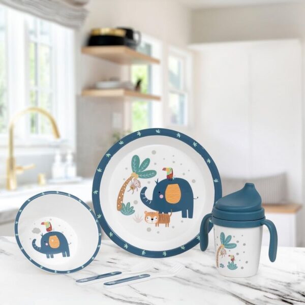 Conjunto de louça infantil 5 peças