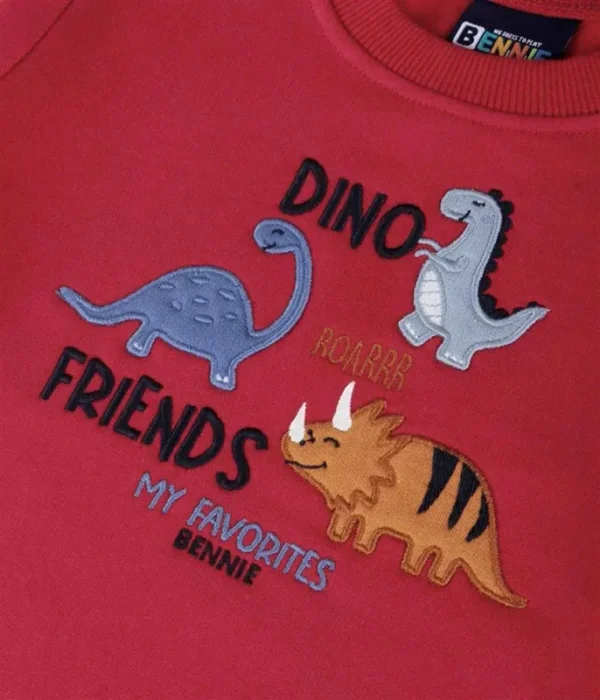 ​Bennie – Conjunto Dino Friends para Criança | Outono/Inverno