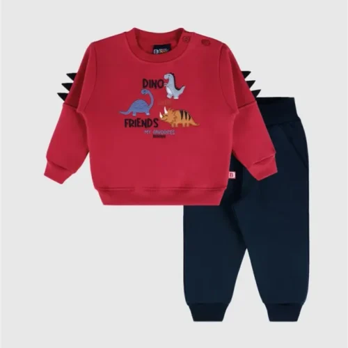 ​Bennie – Conjunto Dino Friends para Criança | Outono/Inverno