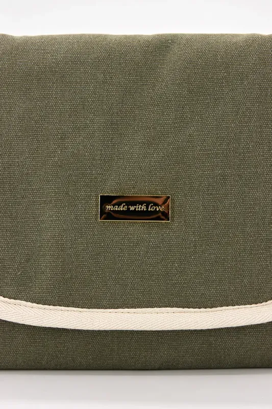 Muda-Fraldas Tecido "Made with Love" gallery image Muda-Fraldas Tecido "Made with Love"