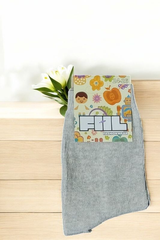 Meias Curtas Criança Lisas - Unissexo gallery image Meias Curtas Criança Lisas - Unissexo