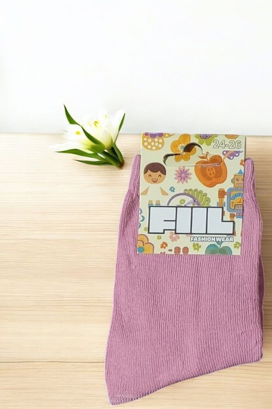 Meias Curtas Criança Lisas - Unissexo gallery image Meias Curtas Criança Lisas - Unissexo