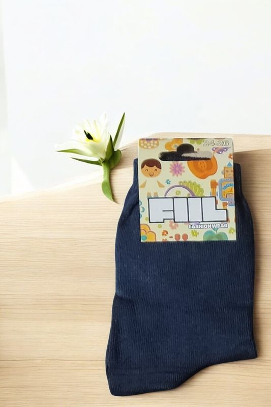 Meias Curtas Criança Lisas - Unissexo gallery image Meias Curtas Criança Lisas - Unissexo