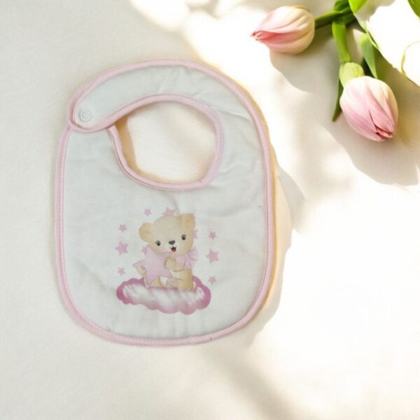 Babetes plastificadas em algodão – Bordadas e estampadas gallery image Babetes plastificadas em algodão – Bordadas e estampadas