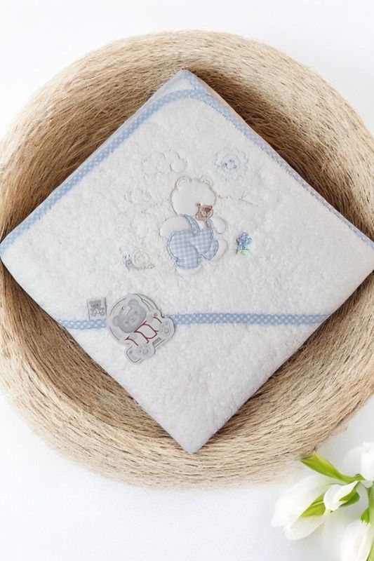 Toalha Bebé Bordada gallery image Toalha Bebé Bordada