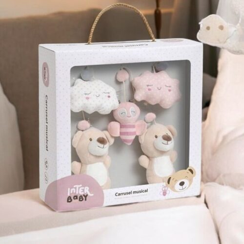 Carrossel musical para bebé – Estímulo visual e conforto