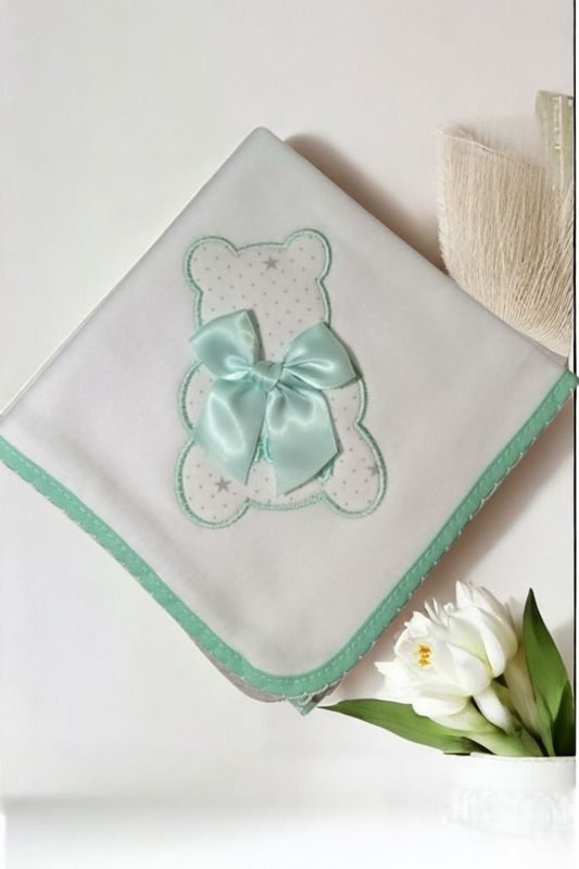 Fralda bordada com Ursinho gallery image Fralda bordada com Ursinho