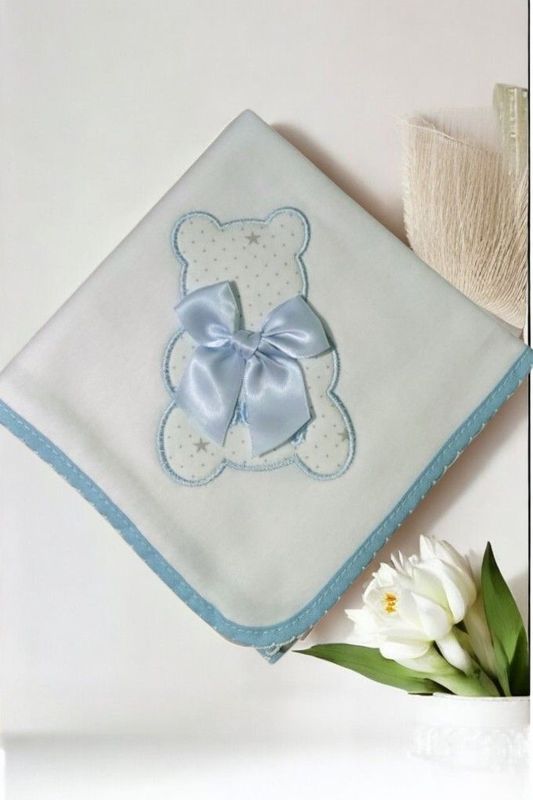 Fralda bordada com Ursinho gallery image Fralda bordada com Ursinho