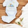 Body e Collant para Bebê – Comboio. Primavera/Verão gallery image Body e Collant para Bebê – Comboio. Primavera/Verão
