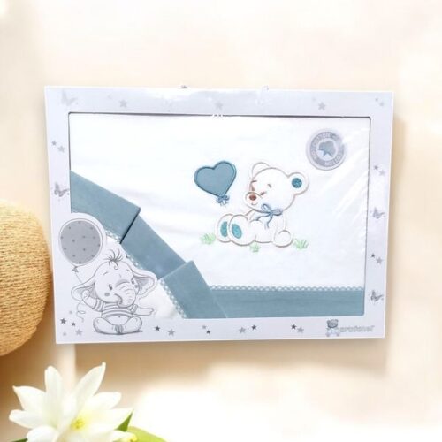 Jogo de lençóis em algodão