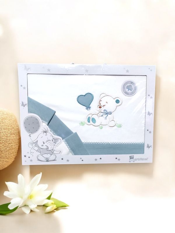 Jogo de lençóis em algodão gallery image Jogo de lençóis em algodão