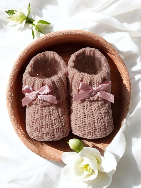 Carapins com laço para bebé gallery image Carapins com laço para bebé