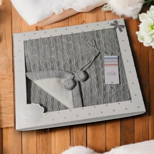 ​Manta de bebé forrada - Quente e aconchegante