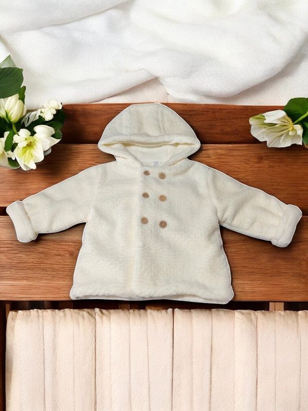 Casaco de bebé unissexo forrado – conforto e estilo gallery image Casaco de bebé unissexo forrado – conforto e estilo