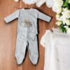 Body com collant para bebe com carda - Tamanho 3M featured image Body com collant para bebe com carda - Tamanho 3M