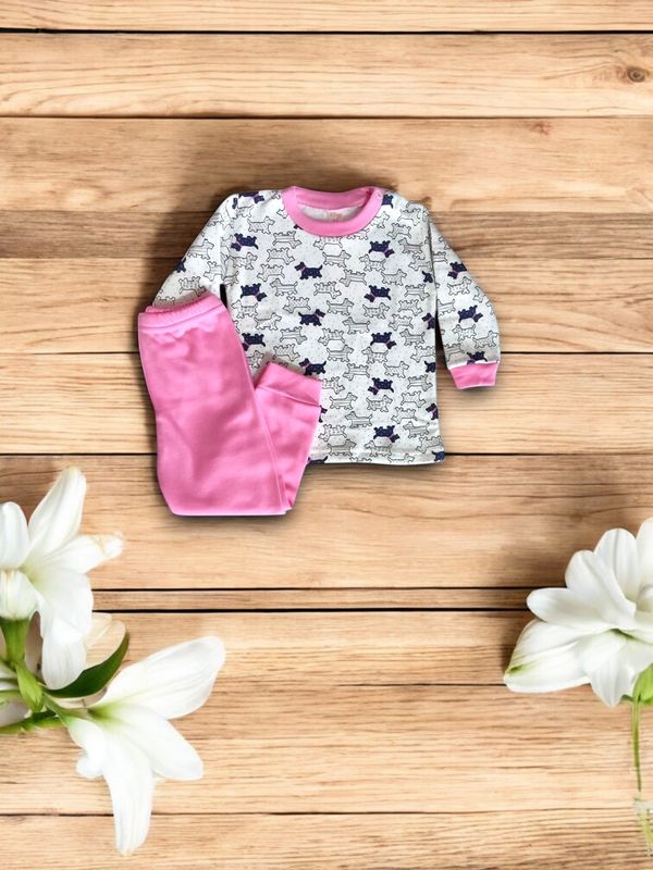 Pijama cardado Bebé - 6 Meses gallery image Pijama cardado Bebé - 6 Meses