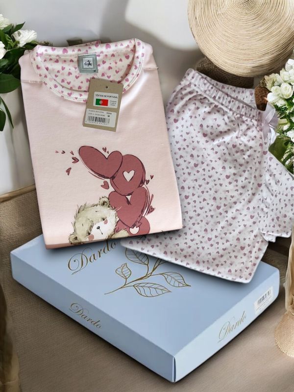 Pijama Feminino Cardado Outono/Inverno