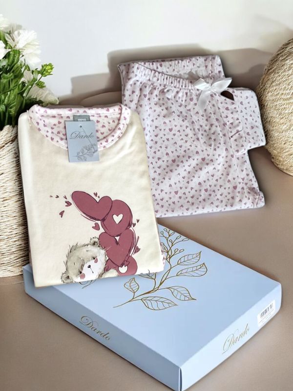 Pijama Feminino Cardado Outono/Inverno