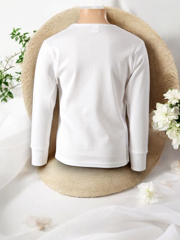 Camisola interior de manga comprida com carda interior – Rapaz gallery image Camisola interior de manga comprida com carda interior – Rapaz