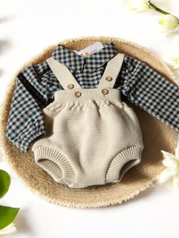 Conjunto de Bebé Menino – Fofo e Camisa gallery image Conjunto de Bebé Menino – Fofo e Camisa