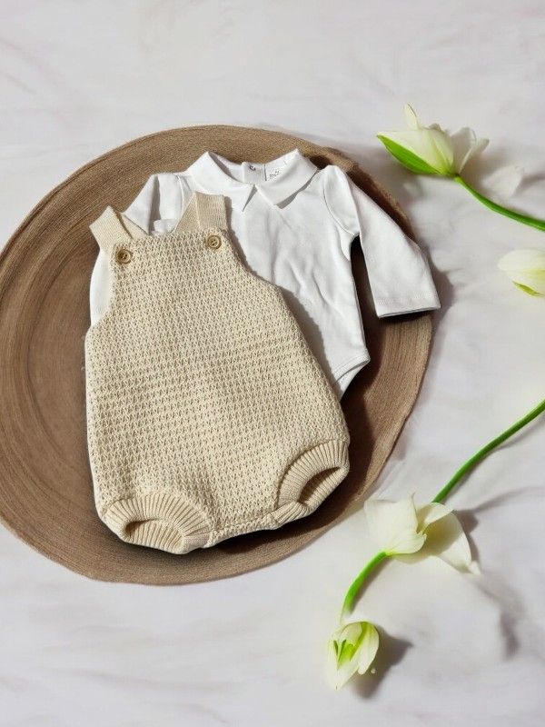 Conjunto 2 Peças – Fofo e Body Meia Carda para Menino gallery image Conjunto 2 Peças – Fofo e Body Meia Carda para Menino