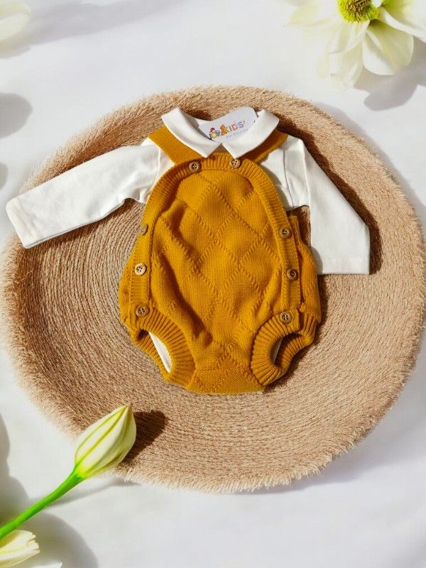 Conjunto 2 Peças para Bebé Menino – Fofo em Malha e Body featured image Conjunto 2 Peças para Bebé Menino – Fofo em Malha e Body