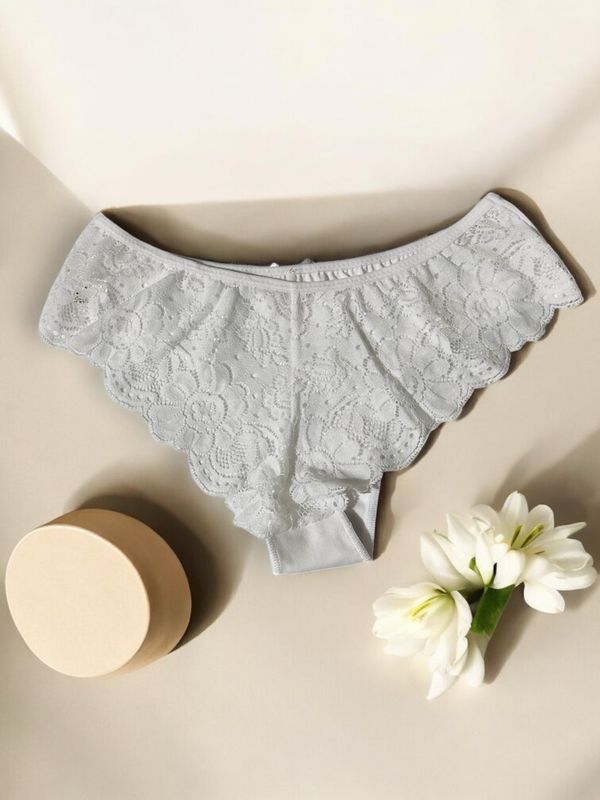 Pack de 6 Cuecas Asa Delta com Renda – Conforto e Elegância gallery image Pack de 6 Cuecas Asa Delta com Renda – Conforto e Elegância