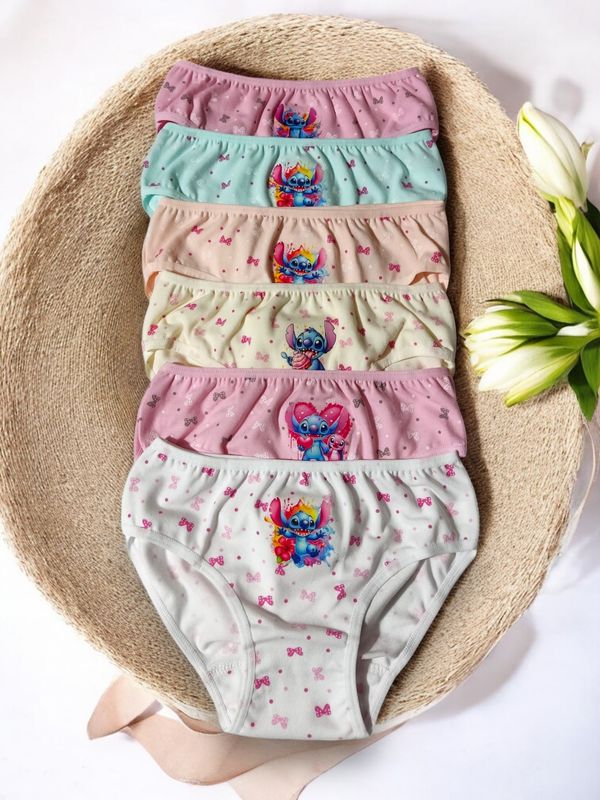 Pack de 6 Cuecas para Menina – Stitch featured image Pack de 6 Cuecas para Menina – Stitch