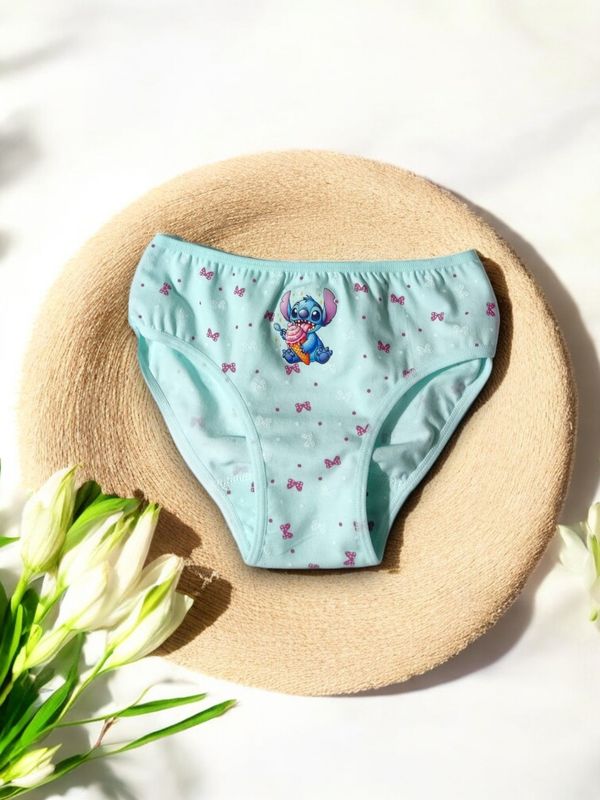 Pack de 6 Cuecas para Menina – Stitch gallery image Pack de 6 Cuecas para Menina – Stitch