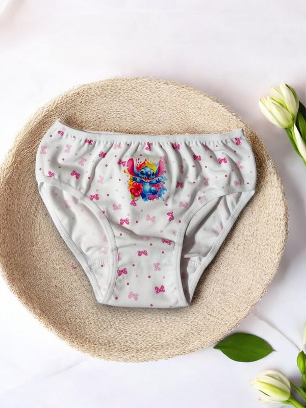 Pack de 6 Cuecas para Menina – Stitch gallery image Pack de 6 Cuecas para Menina – Stitch