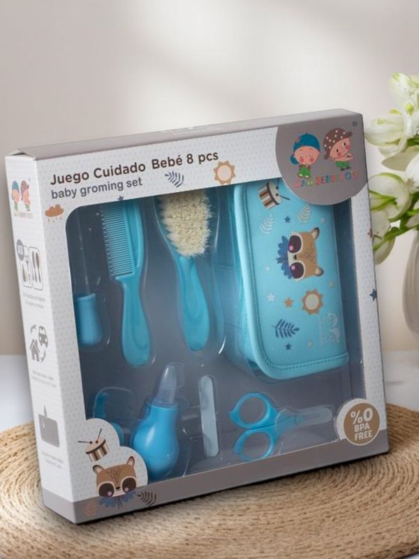 Kit Higiene para Bebé – 8 Peças com Estojo Impermeável featured image Kit Higiene para Bebé – 8 Peças com Estojo Impermeável