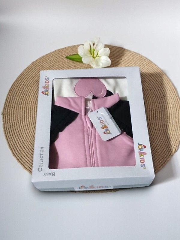 Fato de Treino 3 Peças com Carda para Bebé Menina gallery image Fato de Treino 3 Peças com Carda para Bebé Menina