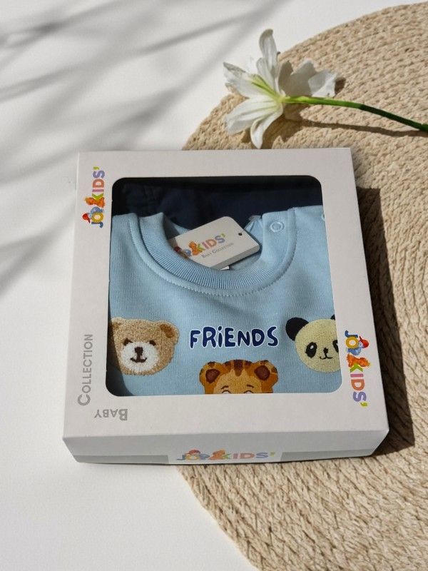 Fato de Treino com Carda para Bebé Menino – Conjunto 2 Peças gallery image Fato de Treino com Carda para Bebé Menino – Conjunto 2 Peças