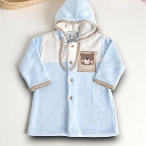 Robe em Coralina Estampado para Bebé