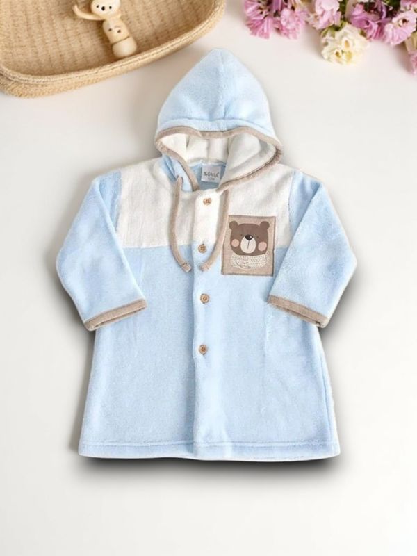 Robe em Coralina Estampado para Bebé featured image Robe em Coralina Estampado para Bebé